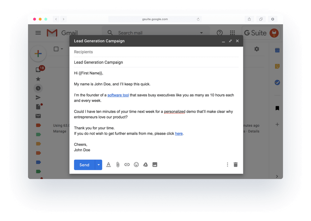 yet another mail merge google