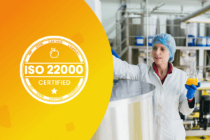 Certificación iSO 22000 para la industria de alimentos